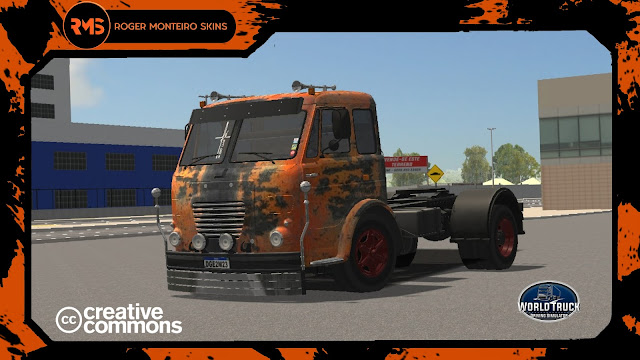 SKINS WORLD TRUCK DRIVING SIMULATOR ROGER MONTEIRO SKINS