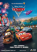 Cartel de la película de Disney Cars 2