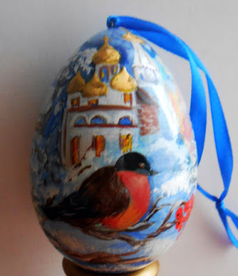 Egg Christmas  in russian handmade