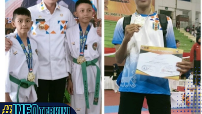 Keren! Atlet Taekwondo Kembali Harumkan Nama Kabupaten Way Kanan Dikancah Nasional 