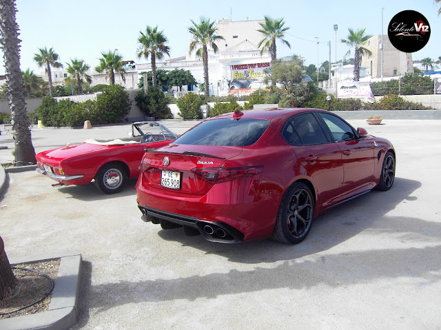 Salento V12 alfa romeo giulia quadrifoglio e fiat 124 spider campomarino di maruggio