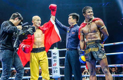 Nhat Long has beaten Buakaw in China.