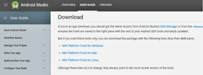 Tutorial Cara Download Android Debug Bridge ( ADB ) dan Fastboot Driver