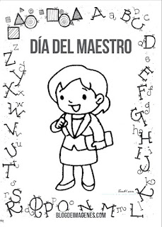 dibujos de niños dia del maestros, maestras