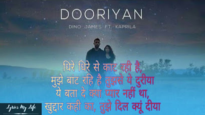 Dooriyan Lyrics Hindi