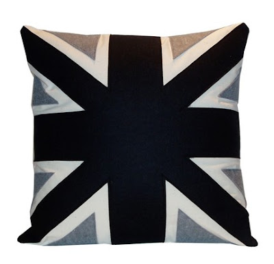 302142 $16.95 Black and White Union Jack Flag