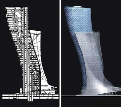 Hyatt Capital Gate, Abu Dhabi بالصور.. تصاميم معمارية «فريدة» - كابيتال جيت المائل بالإمارات العربية المتحدة -