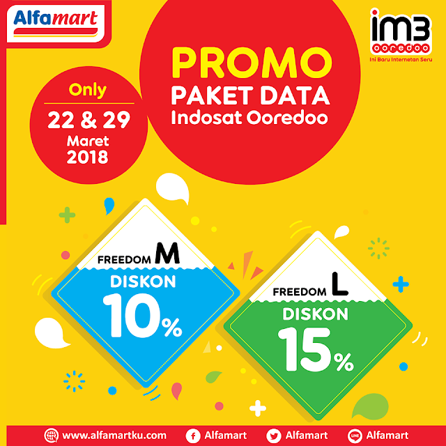 Promo Paket Data Indosat Ooredoo, hanya di tanggal 29 Maret 2018