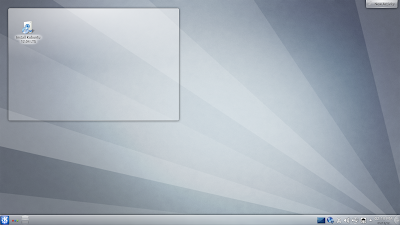 Tampilan Desktop Kubuntu 12.04