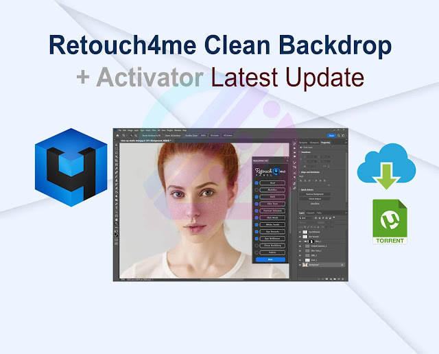 Retouch4me Clean Backdrop 1.019 + Activator Latest Update