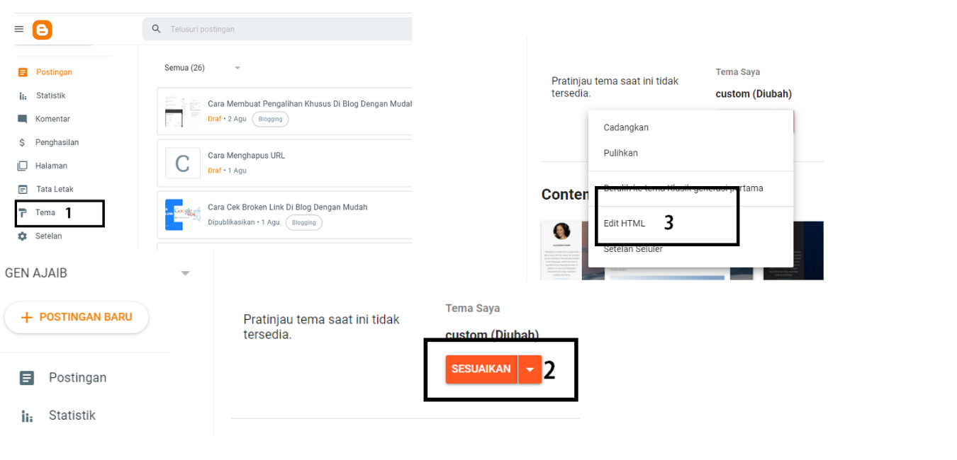 Cara Membuat Pengalihan Khusus Di Blog Dengan Mudah