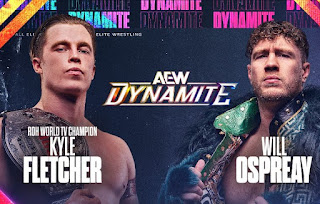 Kyle Fletcher vs. Will Ospreay en AEW Dynamite.