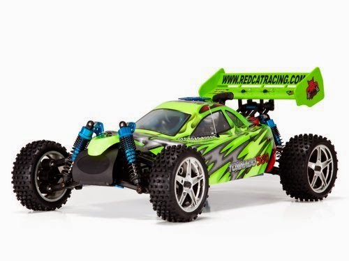 Redcat Racing Tornado S30 Nitro Buggy, Red/Green, 1/10 Scale