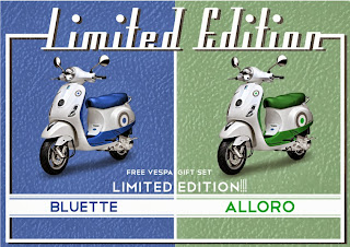 Vespa Limited Edition LX150 2 Tone