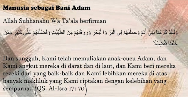 konsep manusia dalam al quran