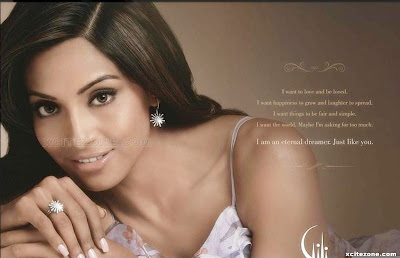 Bipasha Basu with Gili Diamonds