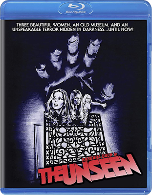 Blu-ray Cover for Scorpion Releasing/Kino Lorber's Blu-ray of THE UNSEEN!