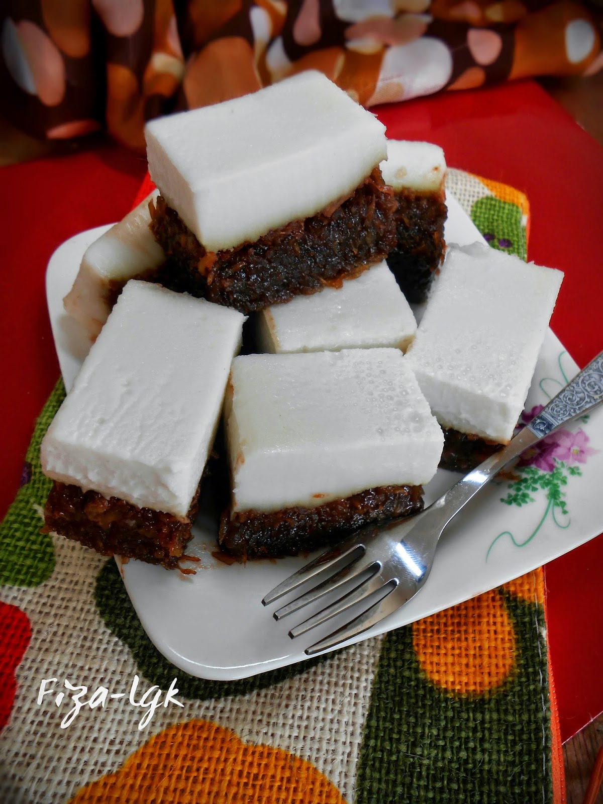 KUIH TALAM UBI KAYU  Fiza's Cooking