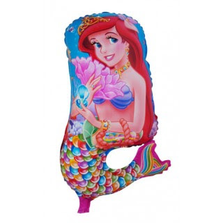 Balon Foil Karakter Mermaid