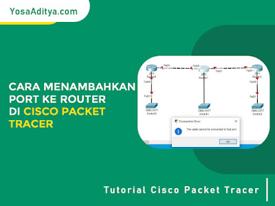 Menambahkan Port di Cisco Packet Tracer