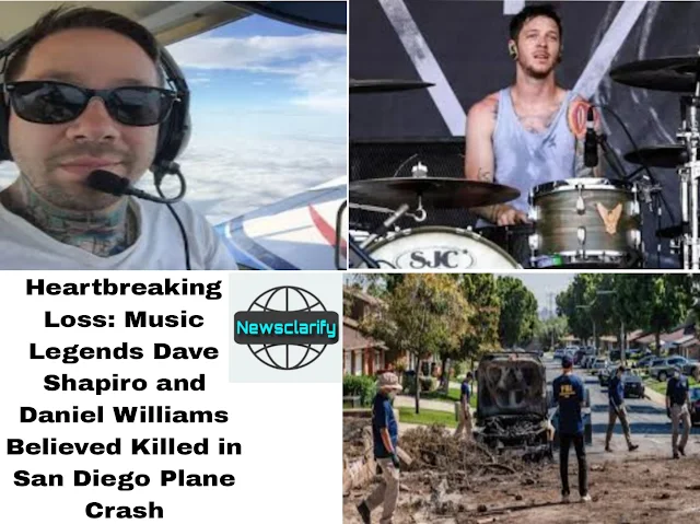 Heartbreaking Loss: Music Legends Dave Shapiro and Daniel Williams Believed Killed in San Diego Plane Crash
