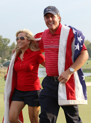 Phil Mickelson Golfer With Wife Amy McBride 2012 | Sports Stars