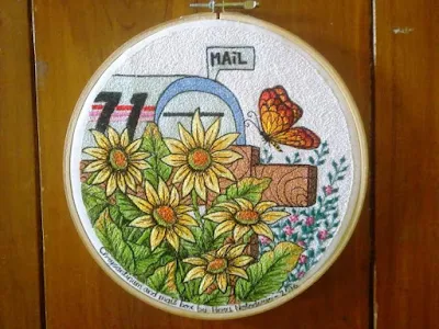 crysanthemum embroidery