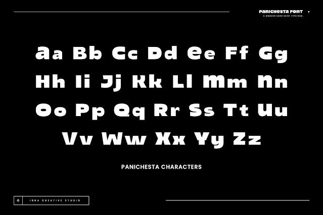Panichesta Sans Serif Font