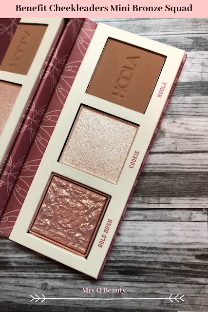 Benefit Cheekleaders Mini Bronze Squad Review and Swatches