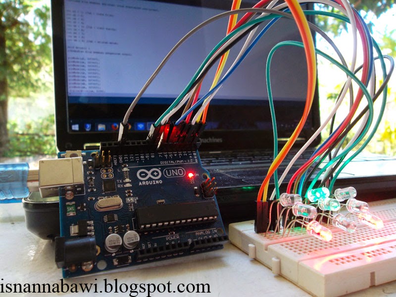  Membuat  lampu  lalu  lintas  mudah menggunakan Arduino 