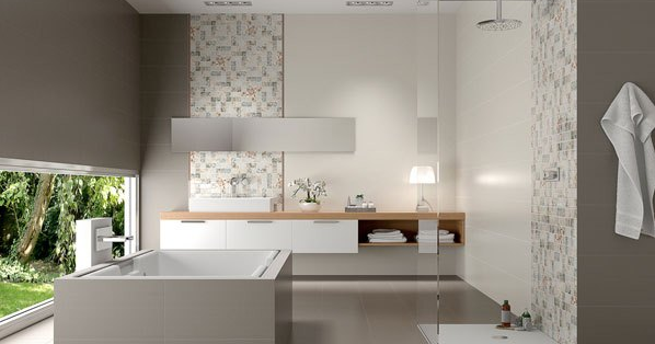 6 model motif keramik dinding kamar mandi  minimalis  nuansa 