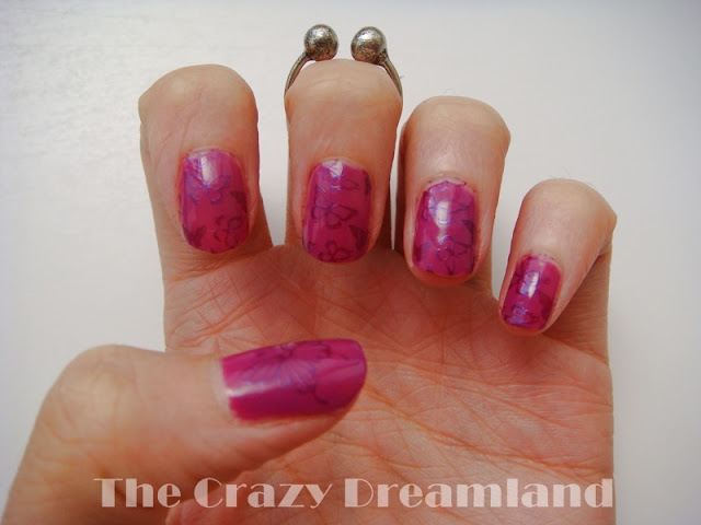 manicura morado