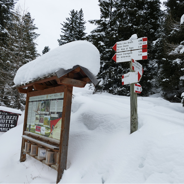 val duron escursione inverno ciaspole