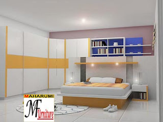 workshop custom setting interior furniture - master bedroom kamar tidur utama dan kids bedroom kamar tidur anak - Maharumi Furniture