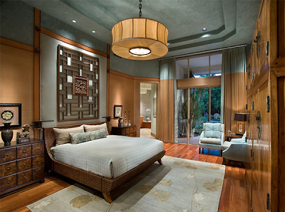 Oriental Bedroom Design