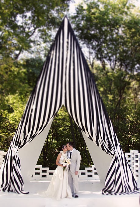 Black and White Wedding Theme