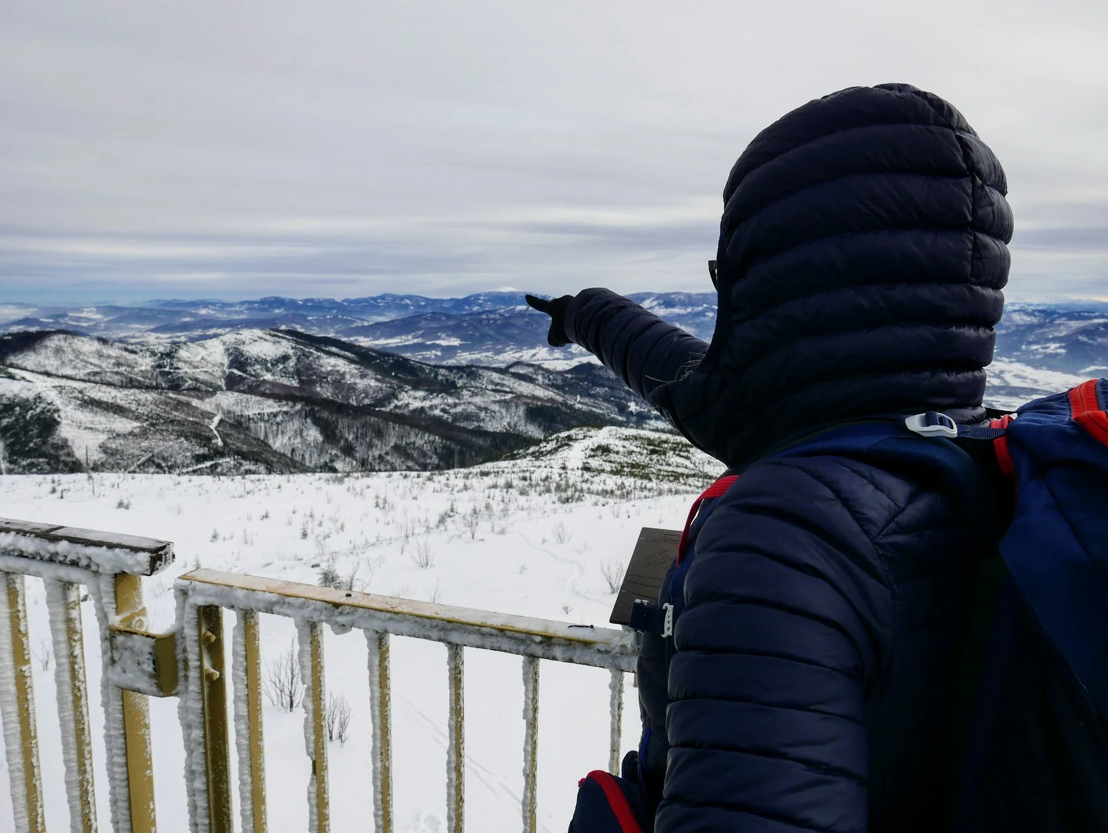 zima w beskidach barania góra