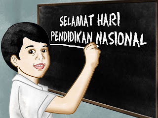 Mewarnai Hari Pendidikan Nasional