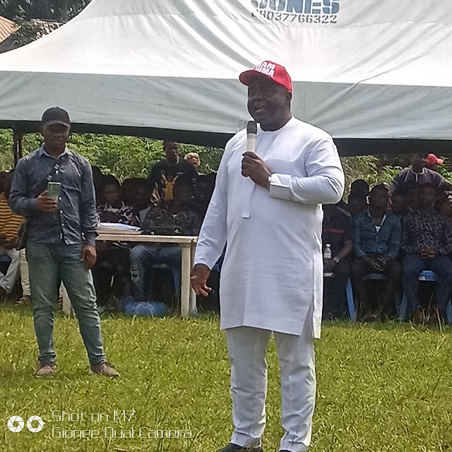 2023: Break Your Romance With  PDP,   Emeka Atuma Urges Ikwuano Youth Leaders
