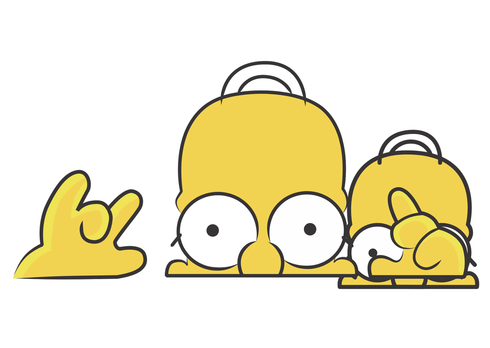The Simpsons Logo Vector ~ Format Cdr, Ai, Eps, Svg, PDF, PNG