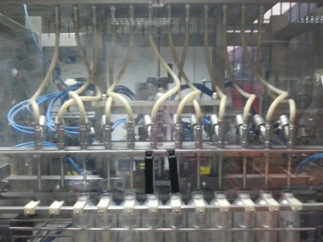 Automatic 16heads filling machine for chemical solvent PPC anti-corrosive liquid filling machine 