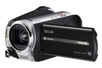 Toshiba Gigashot mini kamera 100 gb kayit etme kapasiteli