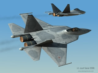 T 50 Fighter jet