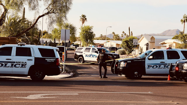 Officer-Involved Shooting in Mesa After Stolen Vehicle Rams Police Cruiser