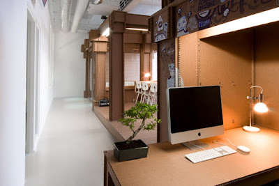 Cardboard Office Interior Seen On www.coolpicturegallery.net