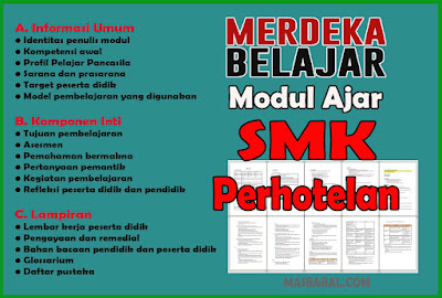 Link Download Modul Ajar SMK Perhotelan Sekolah Penggerak Tahun Ajaran 2022/2023