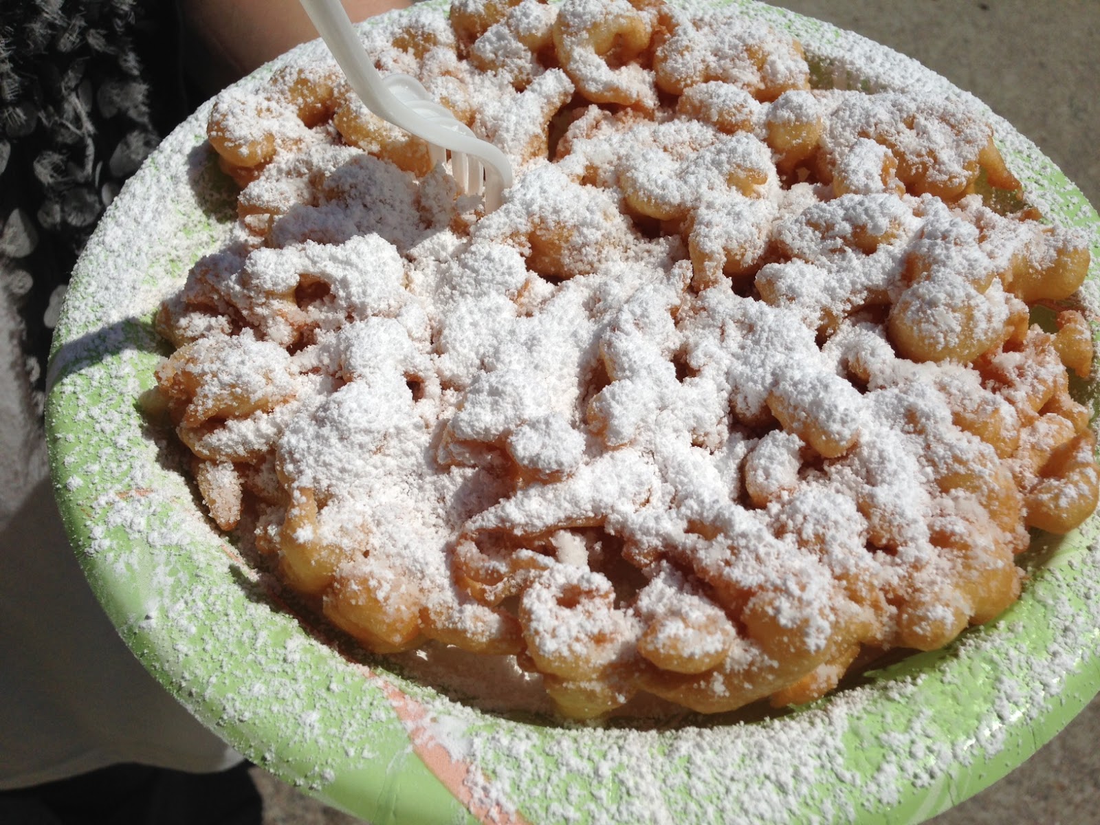 when you think of funnel cakes you think of fun times fun in the sun ...