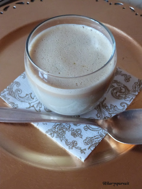 Cappuccino de topinambours et écume de foie gras