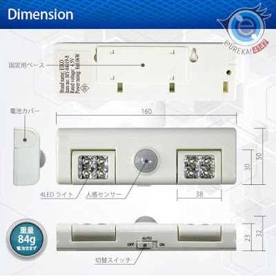 コンパクト設計でどこにでもＬＥＤライト災害グッズ