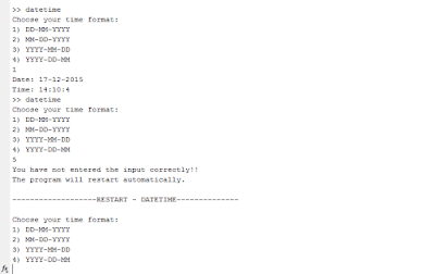 Display date and time in Matlab using the clock function